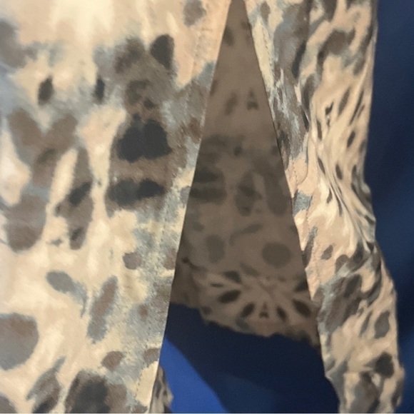 NWOT B. New York Women's Short Sleeve Dolman Wrap Dress Tie-Dye Print Size S‌ - Picture 8 of 11